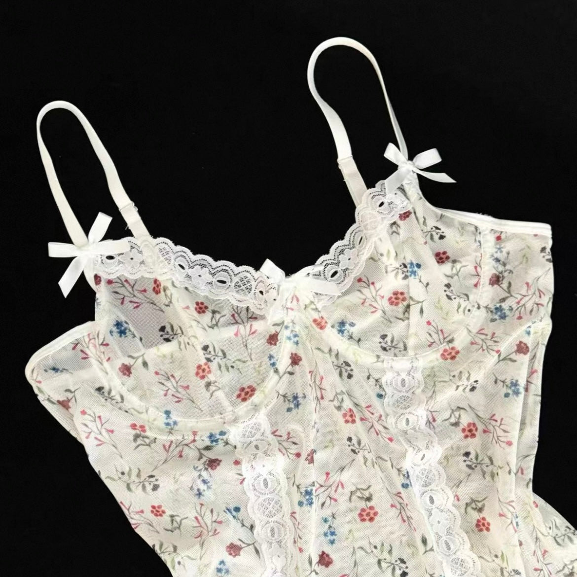 Ivory Blossom Slip Set